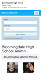 Mobile Screenshot of bloomingdalehighschool.org